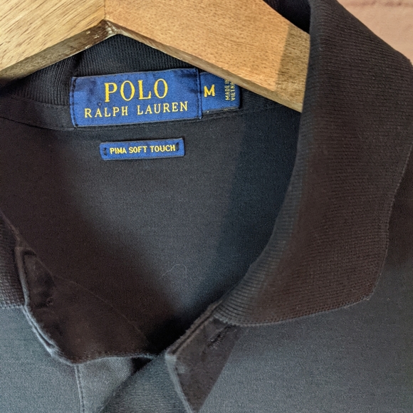 Polo by Ralph Lauren black polo shirt - Picture 3 of 5